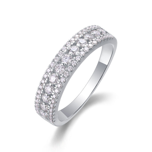 Ethereal Gleam 925 Sterling Silver Ring